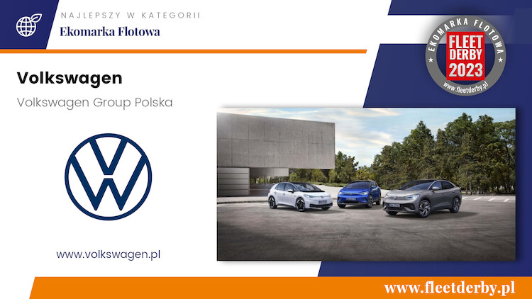 Volkswagen został wybrany Ekomarką Flotową w ogólnopolskim plebiscycie Fleet Derby